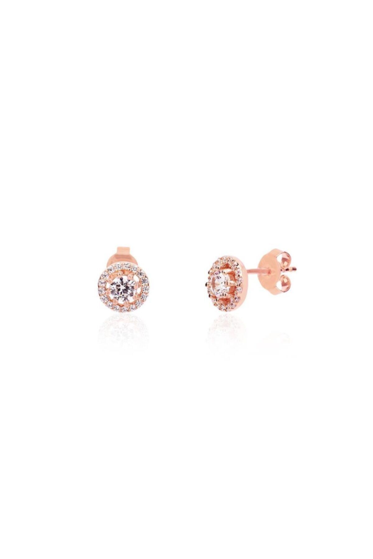 Coronet Tektaş Küpe _rose