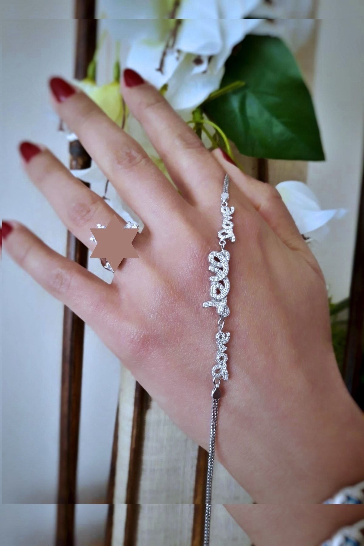 Üçlü Love Bileklik