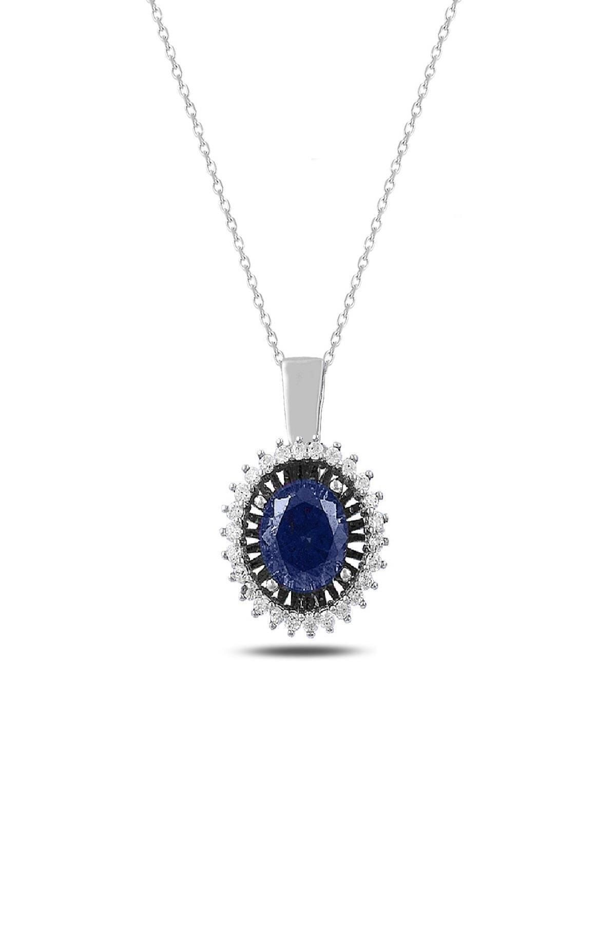 Safir Anturaj Kolye