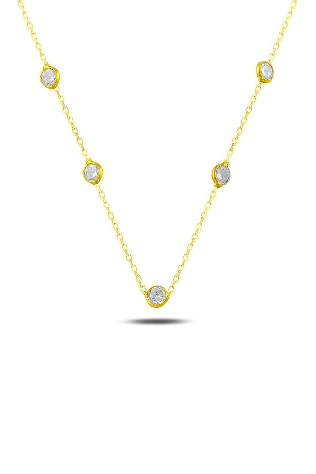 Kadın Tohum Zincir 14k Altın Kaplama Kolye