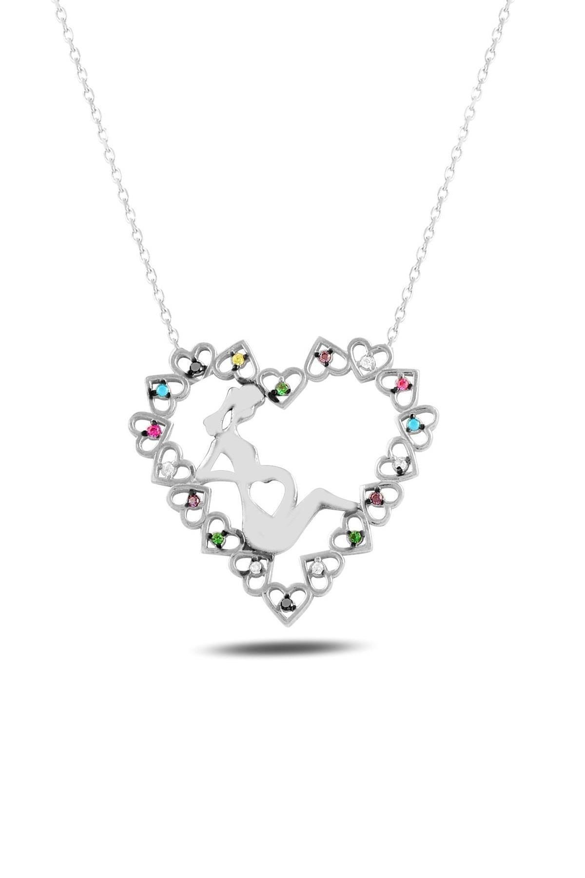 Kadın Gümüş İçimdeki Hayat Kolye