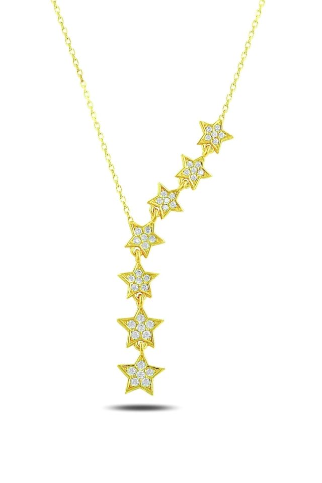 Yıldızlar Geçidi Kolye (14K altın kapl.)