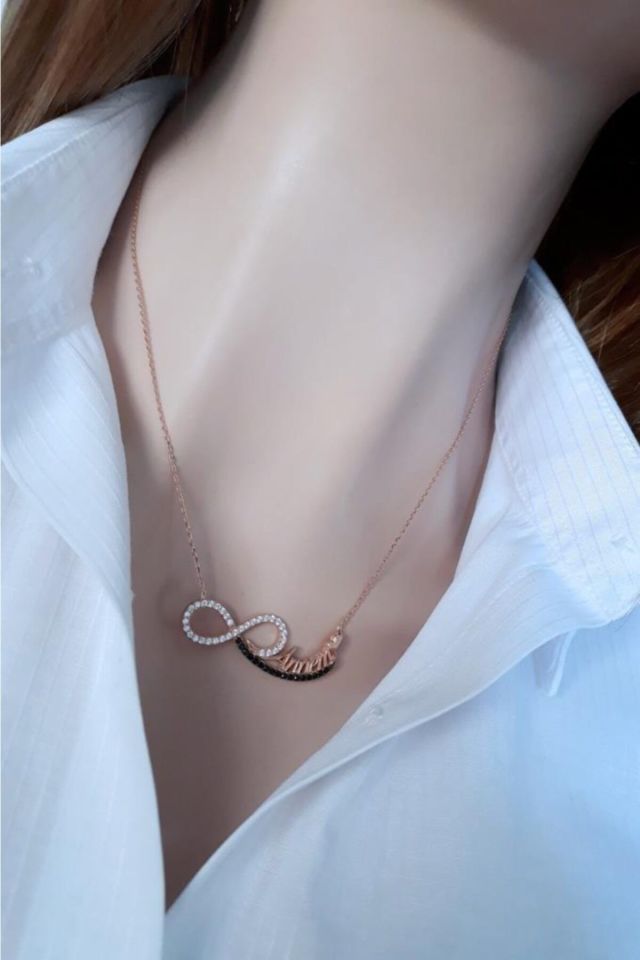 Kadın Rose Sonsuza Dek Anne Sevgisi Kolye