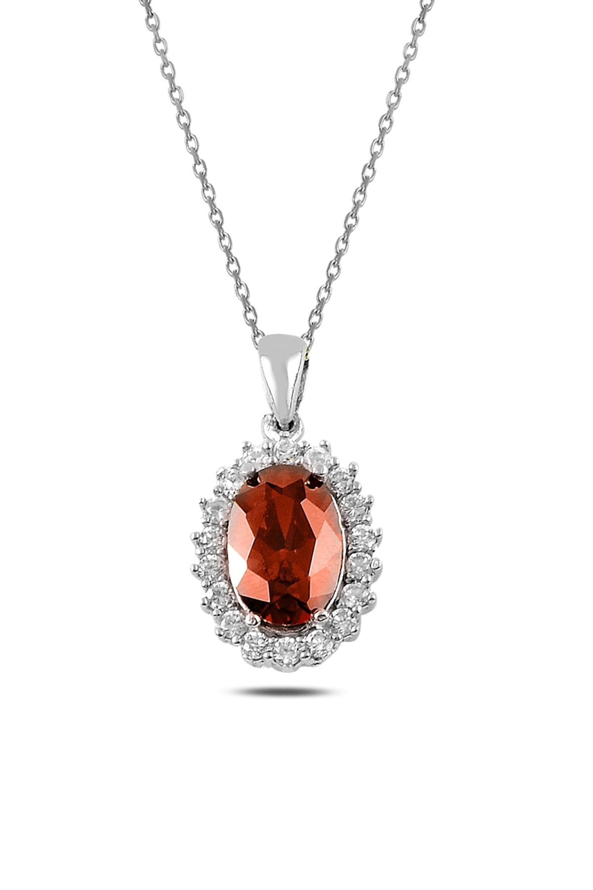 Kadın Ruby Anturaj Fantezi Kolye RMS46015